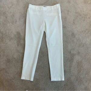 Uk2LA white slim fit ankle pants Sz 7